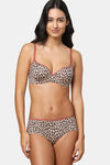 Triumph Padded Wired Medium Coverage T-Shirt Bra - Brown - Light Combination — thumbnail 5